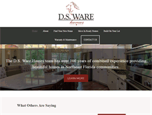 Tablet Screenshot of dswarehomes.com